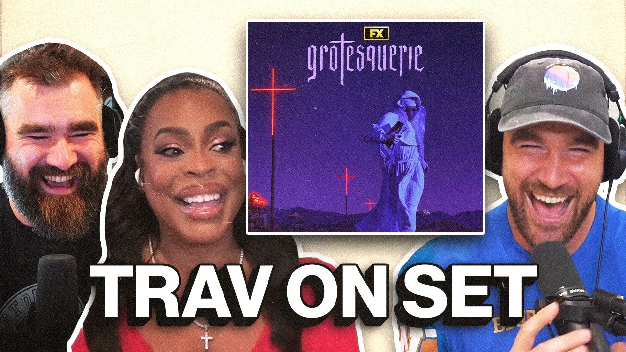 New Heights: Travis, Niecy Nash talk up ‘Grotesquerie’